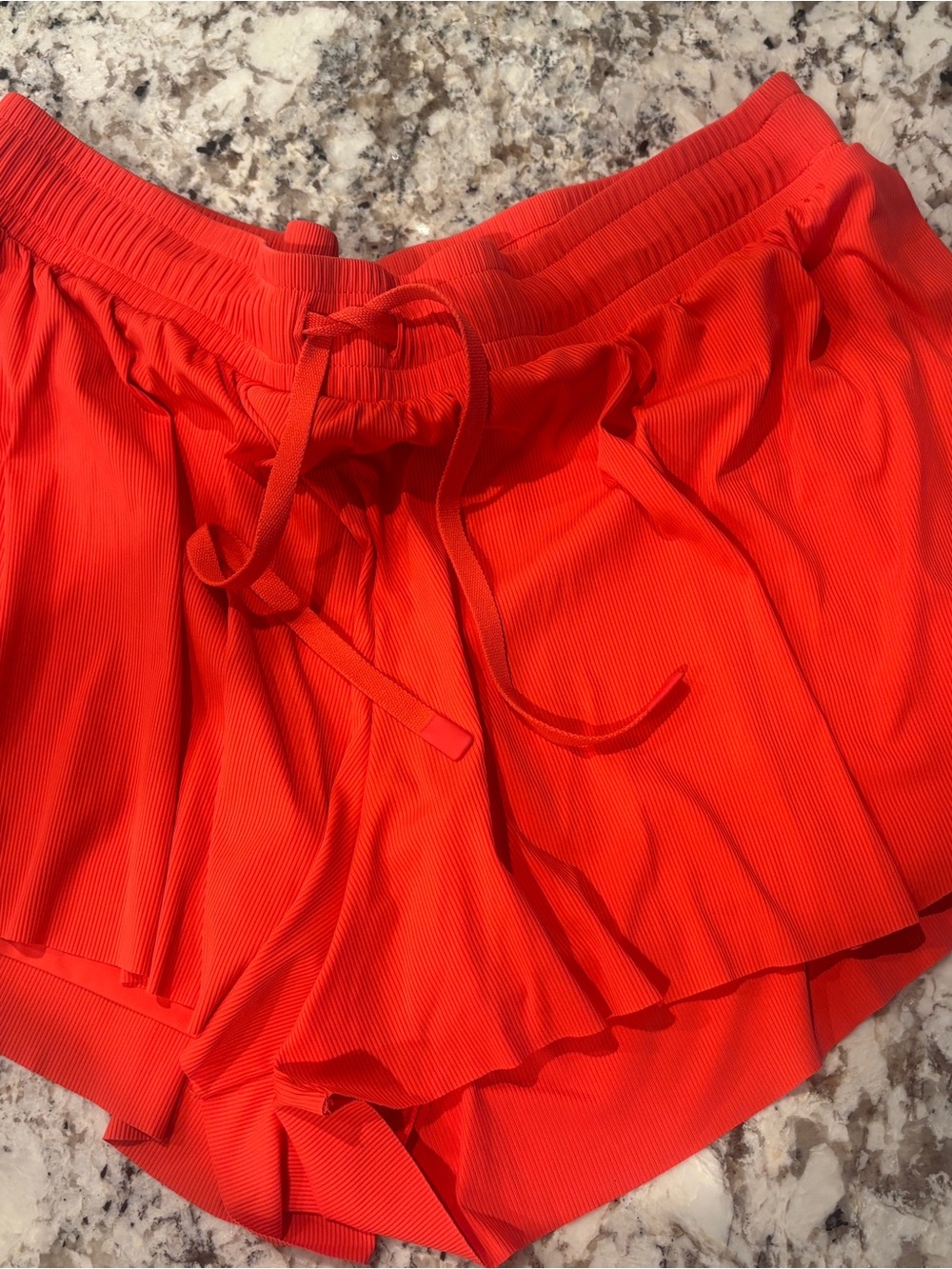 $68 Lorna Jane athletic/tennis bottoms with built in bike shorts. Large.